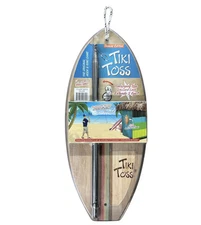 TIKI TOSS Hook and Ring Toss Game Surf Deluxe Edition Indoor Outdoor New
