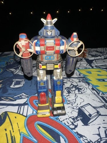 1980s VOLTRON DAIRUGGER GB-73 DIE CAST 6"  ROBOT TRANSFORMER FIGURE VINTAGE