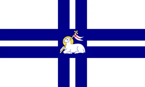 Preston Flag Self Adhesive Vinyl Sticker