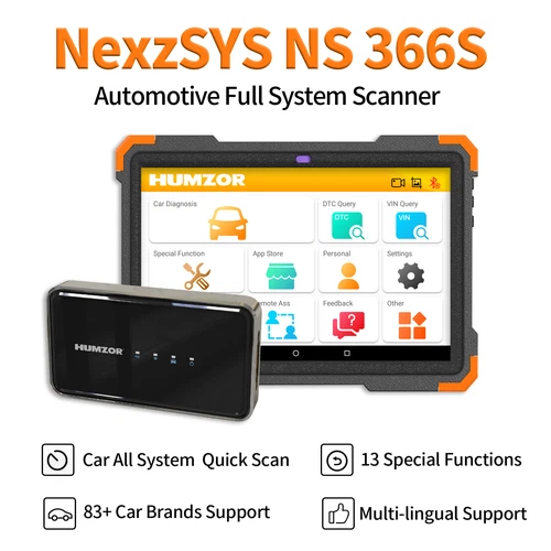 2023 ND366s All System Car OBD2 Scanner Auto Diagnostic Tool & Key P~rogrammer