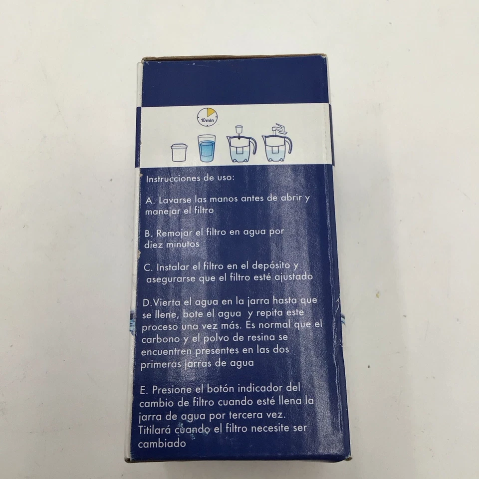 Water Pitcher Filter Replacement Cleaner Healthier Water w/ Advanced Filtration - Image 3 of 4