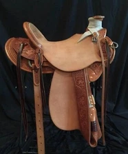 Roping Ranch Work Western Equestrian Trail Horse Saddle Wade Tree