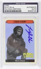 1968 Felix Silla Planet of the Apes Signed LE Trading Card (PSA/DNA Slabbed)