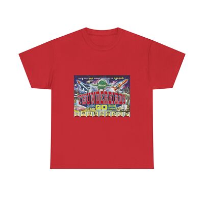 Thunderbirds Are Go (1966) Vintage Sci-fi Movie Poster T-shirt 
