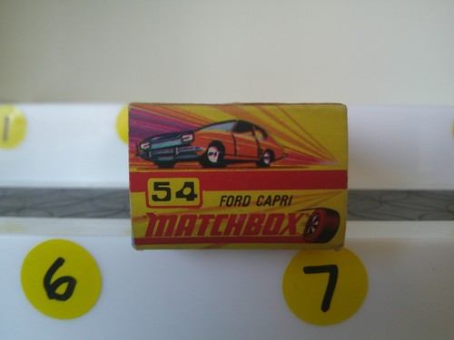 Matchbox Superfast 54 Ford Capri Box - nMINT - Picture 4 of 6
