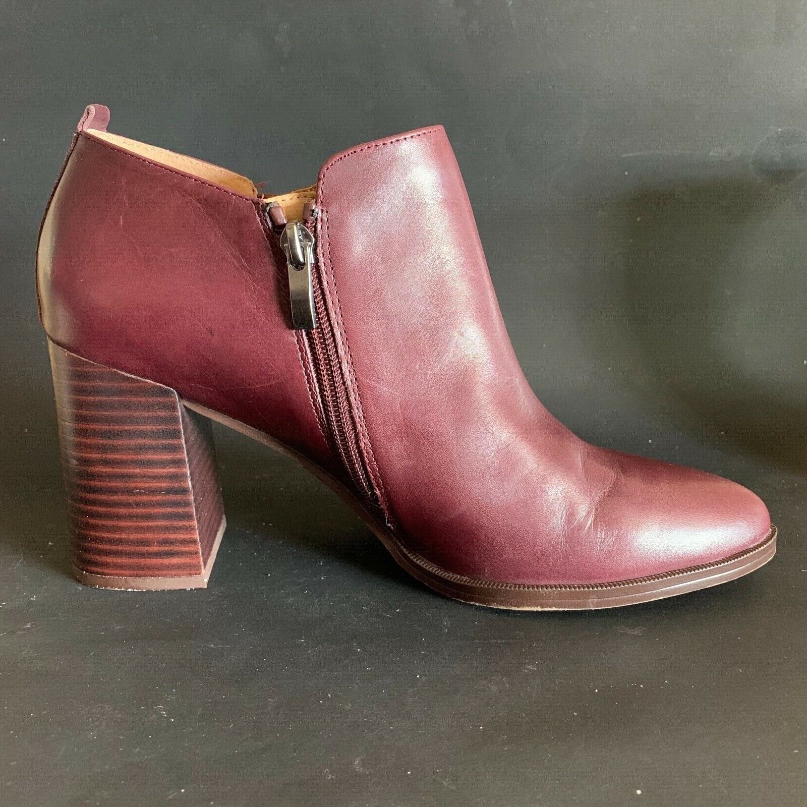 Booties FRANCO SARTO "Dante" brown leather, Women… - image 5