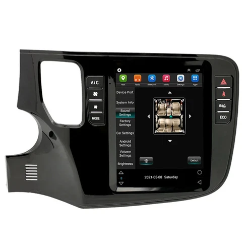 9.7inch Car Radio Android Screen for 16-21 Mitsubishi Outlander Navi GPS Stereo