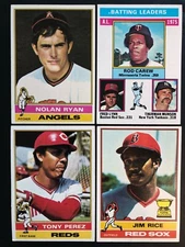 1976 Topps Baseball Cards #150-450 Complete your Set Pick a Player ($1 FLATSHIP)