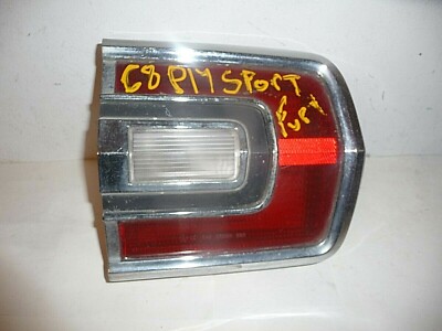 1968 Plymouth Road Runner Sport Fury Satellite Right Tail Lamp