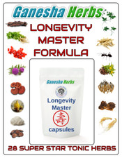 Mushroom Complex 90 Capsules - Lions Mane, Reishi, Cordyceps, Chaga L. MASTER
