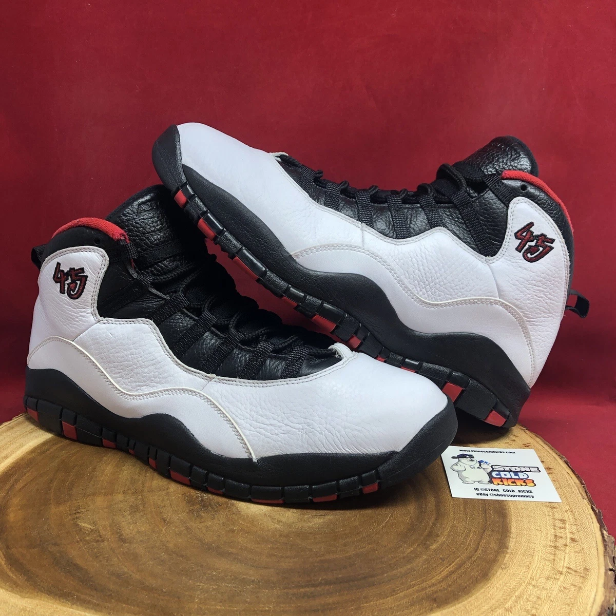 Nike Air Jordan 10 Retro Double Nickel 45 Chicago 310805-102 Size