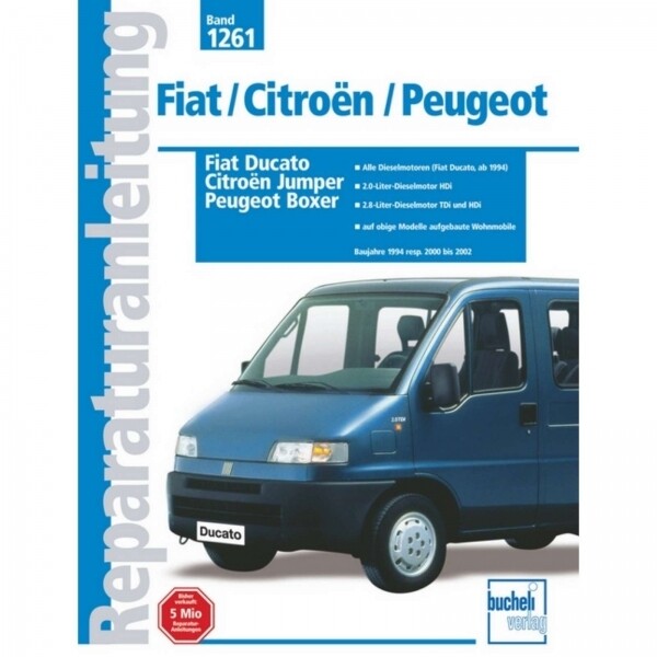 Thumbnail - Peugeot Boxer (1994-2002) Reparaturanleitung Bucheli Verlag