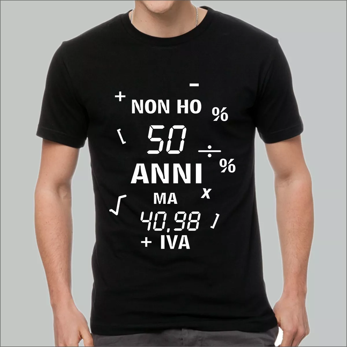 T shirt uomo 50 best sale anni