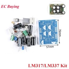LM317 LM337 Filtering Power Supply Module DIY Kits AC/DC Voltage Regulator