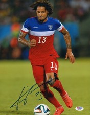 JERMAINE JONES SIGNED AUTO'D 11X14 PHOTO PSA/DNA Y95179 USMNT SOCCER REVOLUTION