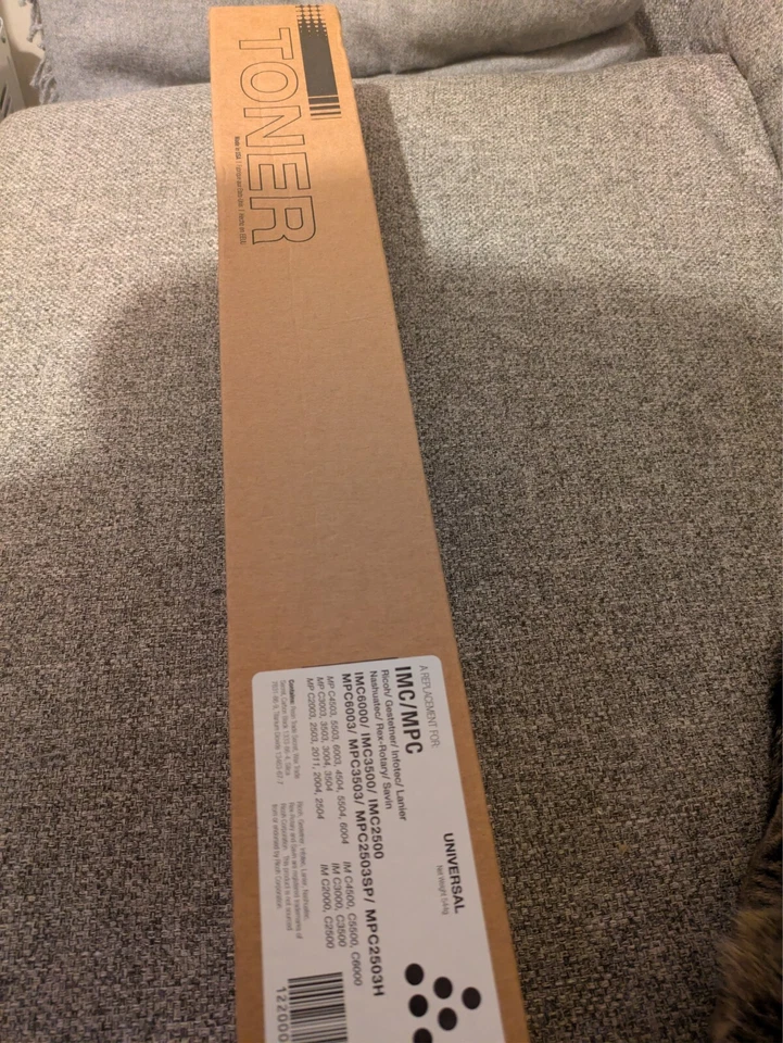 Universal Black Toner Cartridge for Ricoh IM C/MP C models - Image 3 of 4