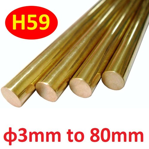 H59 Brass Rod/Solid Round Brass Bar 3mm/5mm/6/7/8/10/12/14/15/16/18/20mm to 80mm eBay