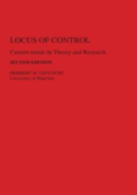 Locus of Control : Current Trends in Theory and Research, Paperback by Lefcou...