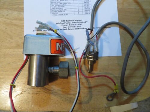 NOS Remote Nitrous Opener + Wiring Kit and instructions - Picture 1 of 5