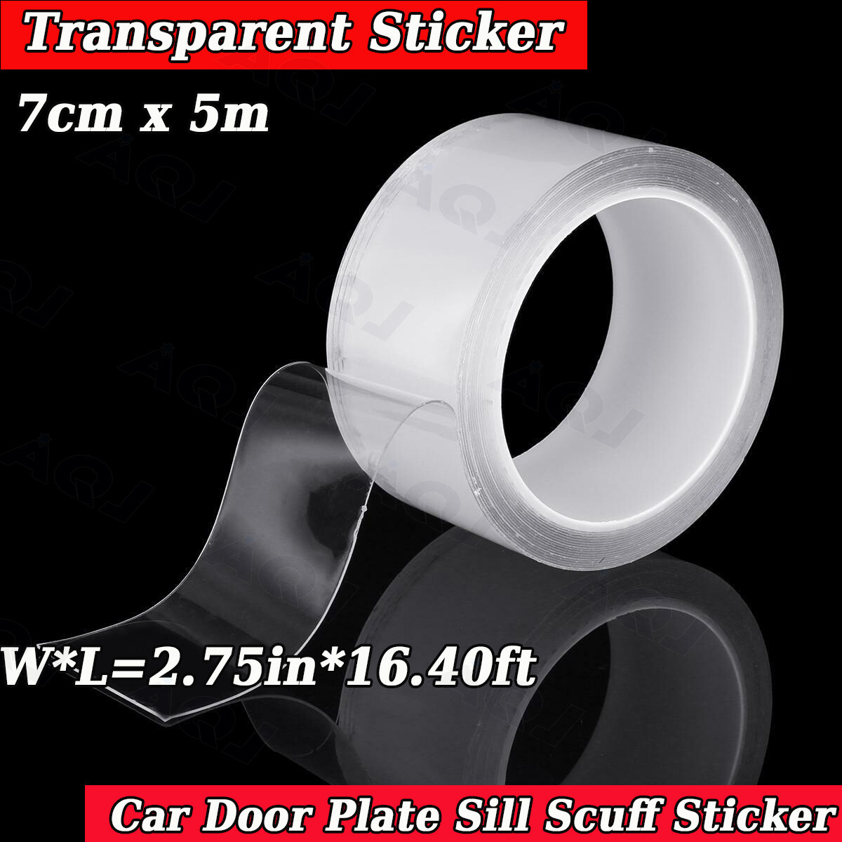 Mazda Car Door Sill Plate Scuff Protector Anti-Scratch Decal Sticker