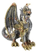 Geared Mechanical Look Steampunk Dragon Cyber...