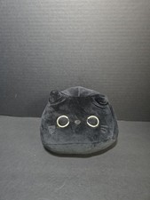 Black Cat Stuffed Animal Plush Toy Creative Cat Shape Soft Pillow Toys