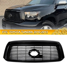 Gloss Black Front Bumper Upper Grille Assembly Fit For Toyota Tundra 2010-2013 Gloss Black Front Bumper Upper Grille Assembly Fit For Toyota Tundra 2010-2013