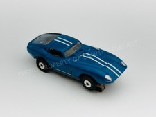 Aurora Thunderjet Tjet COBRA GT - Blue HO Slot Car 1375