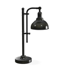 VONLUCE Rustic Desk Lamp Bronze Adjustable, Industrial Style Metal Task Lamps
