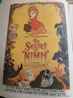 ? THE SECRET OF THE NIMH  Advert Vintage 1982 Original U.K COMIC PAGE CUTTING