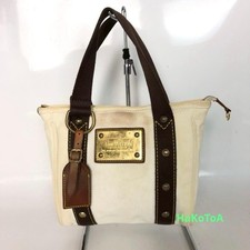 Authentic Louis Vuitton Antigua Cab PM Tote Bag Lightweight Canvas Bag Ladies Ca