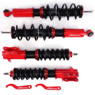 Coilovers Lowering Kit For VW MK2 MK3 GOLF & JETTA Coil Spring Struts Adjustable