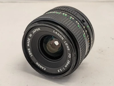 Canon FD 28mm F/2.8 Lens Wide Angle FD Mount Camera Lens Photography - Image 1 of 4