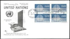 🍁Canada  #513 Block    "UNITED NATIONS"    Brand New  1970  Rosecraft Cover