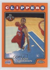 2008-09 Topps Chrome Orange Refractor 241/499 Eric Gordon #187 2w0