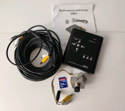 Digital Motion Detect Video System  PLUS Mini CMOS-Kamera