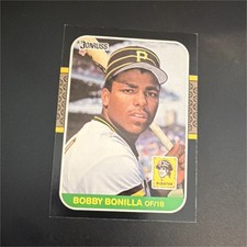 Donruss 1987 Bobby Bonilla #558 Pittsburgh Pirates MLB Baseball Card