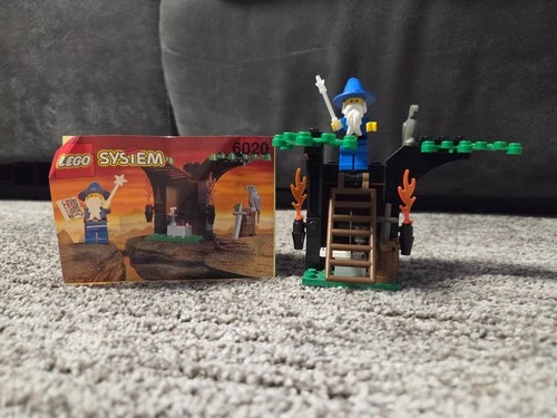 LEGO CASTLE VINTAGE SET - MAGIC SHOP (6020) 1993 100% COMPLETE W/ INSTRUCTIONS