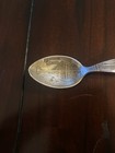 New York Sterling Silver Souvenir Spoon Statue of Liberty Brooklyn Bridge Design — photo 2