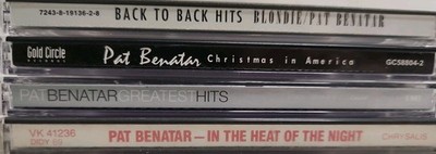 Lot Of 4 Pat Benatar Rock CD's - C843