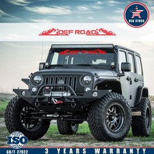 Windshield Off-road Banner Decal Sticker For Jeep Wrangler Jl Jk Any Truck Red Windshield Off-road Banner Decal Sticker For Jeep Wrangler Jl Jk Any Truck Red