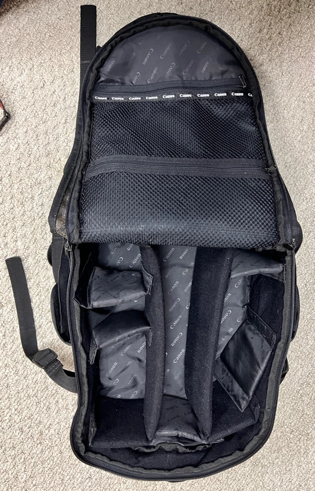 Mochila Canon Deluxe 200EG para cámaras Nikon Sony Panasonic Fujifilm Leica Foto 3 de 3