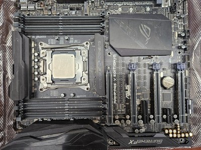 ASUS ROG Rampage Intel LGA 2011-V3 DDR4 Motherboard with Intel i7 CPU