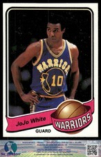 1979-80 Topps #11 Jo Jo White (WRINKLE LINE) Golden State Warriors 79BB