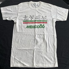 RARE 1986 World Cup Mexico Canada Soccer Football shirt