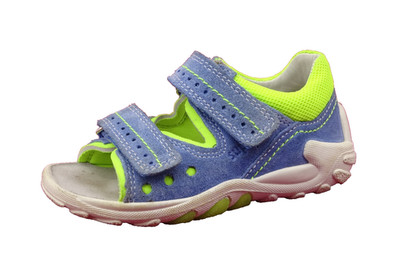 Superfit FLOW Sandalette Sandalen Jungen Schuhe Kinderschuhe Blau Gr. 25