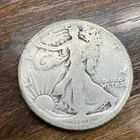 Rare 1916 Walking Liberty half dollar 90% silver Actual Coin. Decent Date &Words