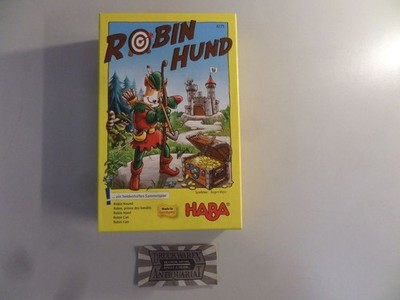 Haba 4275 - Robin Hund (Brettspiel). Ein heldenhaftes Sammelspiel. Wyss, Eugen: