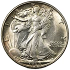 1938-P Philadelphia Walking Liberty Half Dollar 50C Brilliant Uncirculated BU+