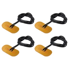 4 x Heater Film Heating Plate 2.8W 5V Polyimide Heat Pad Adhesive PI 34mmx18.2mm